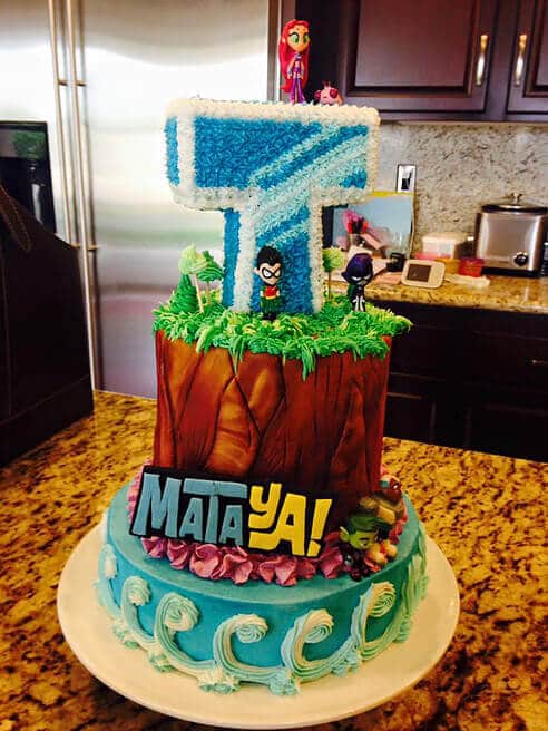 Teen TItans Go Cake