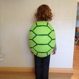 Homemade Turtle Costume