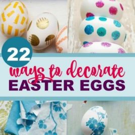 DIY ways to decorate easter eggs