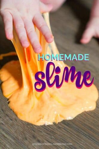 Easy Homemade Slime - Spaceships and Laser Beams