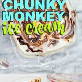 No Churn Chunky Monkey Ice Cream