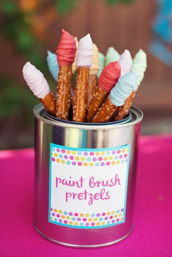 Paintbrush Pretzles