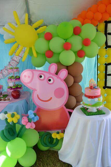 Peppa Pig Party Napkins Set of 20 Napkins Peppa Pig Birthday Decor