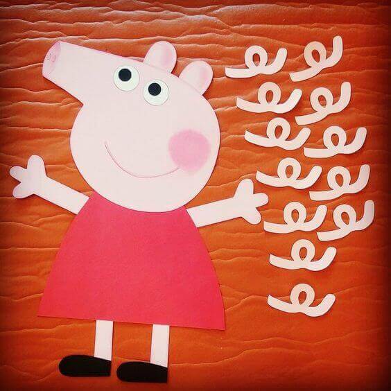 Peppa Pig House Prop Peppa Pig Birthday Decorations by 