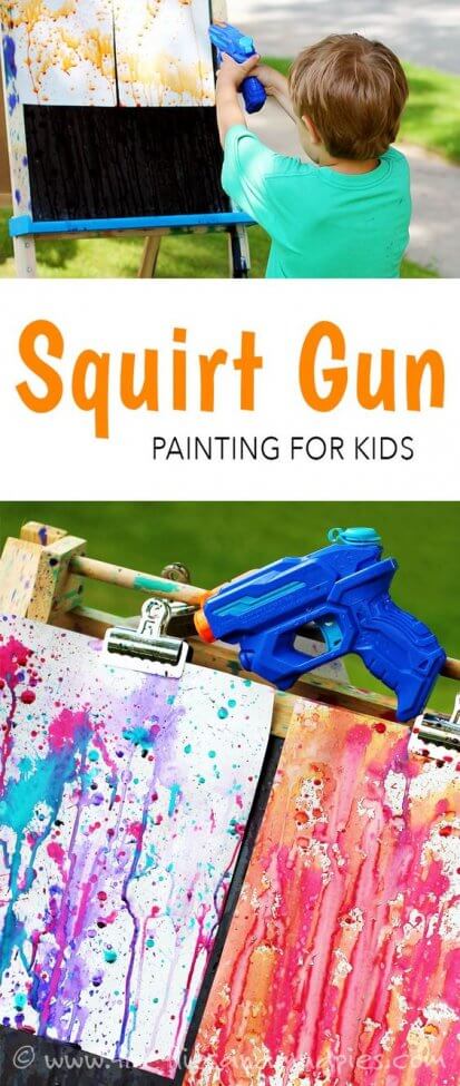 Squirt Gun Painting