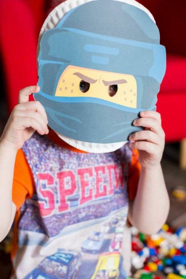 Jay Ninjago LEGO Movie Mask