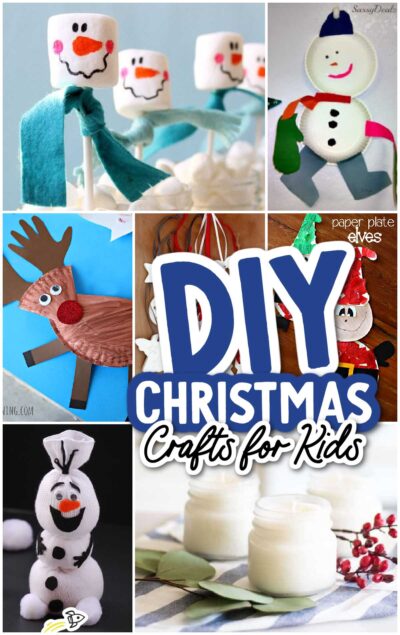 5 Easy Christmas Crafts For Kids ⋆ Made By Me Craft Parties