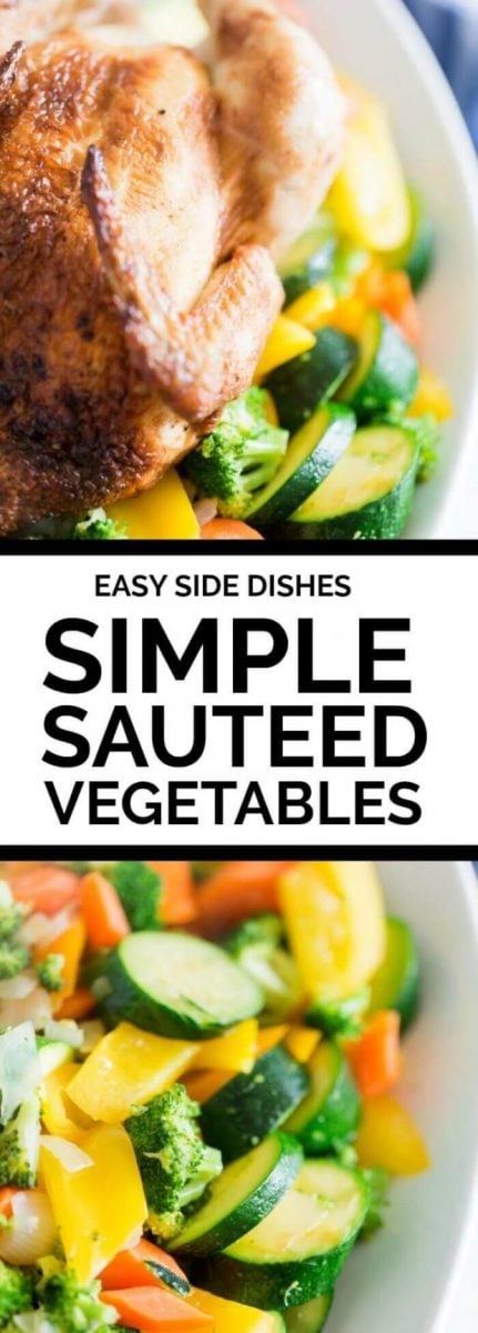 Easy Side Dishes: Simple Sauteed Vegetables