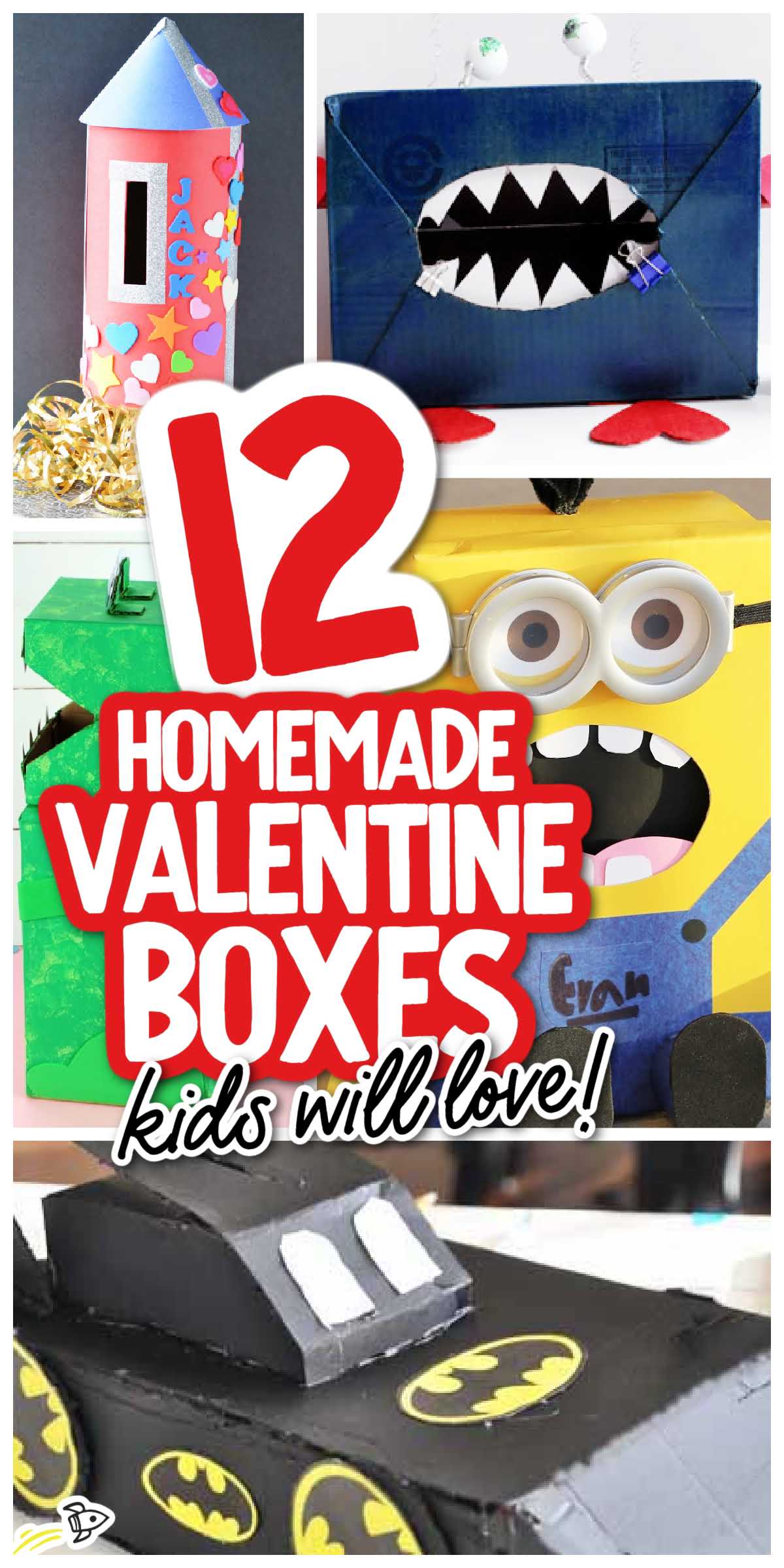 12 Valentine Boxes Kids Will Love - Spaceships and Laser Beams