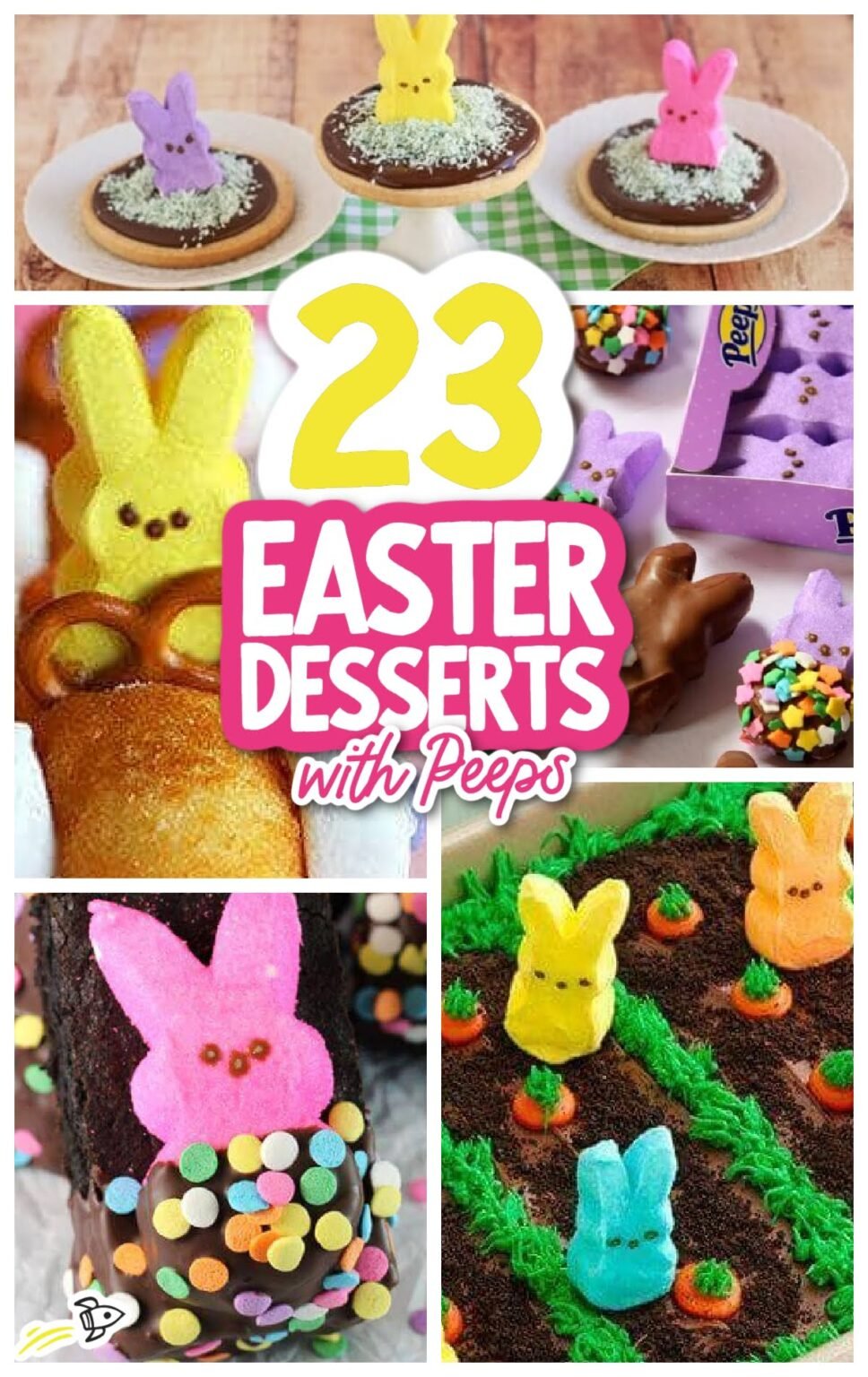 23 Easter Desserts With Peeps - Spaceships and Laser Beams