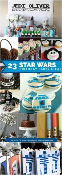 23 Star Wars Birthday Party Ideas You Will Love Spaceships