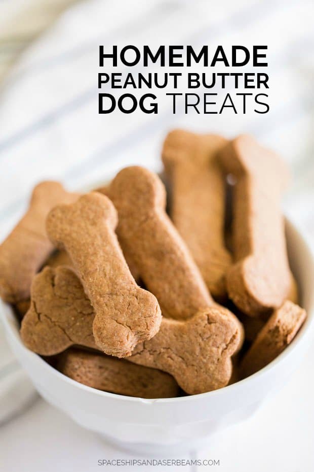 peanut butter dog biscuits