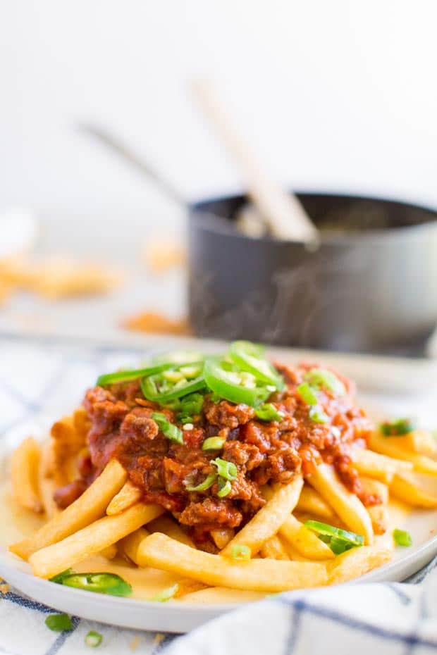 The Best Chili Cheese Fries Recipe - Spaceships and Laser Beams