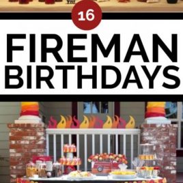 Fireman Birthday Party Ideas