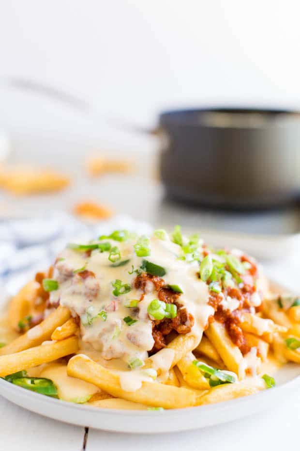 The Best Chili Cheese Fries Recipe - Spaceships and Laser Beams