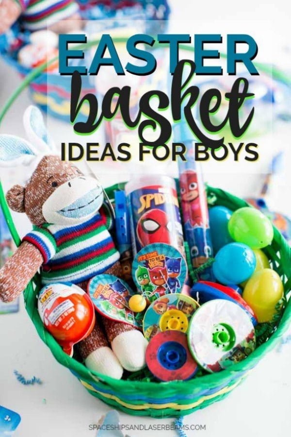 Easter Basket Ideas for Boys - Spaceships and Laser Beams