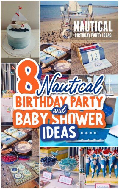 8 Nautical Birthday Party & Baby Shower Ideas - Spaceships and
