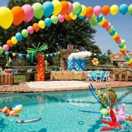 21 Ultimate Pool Party Ideas - Spaceships and Laser Beams