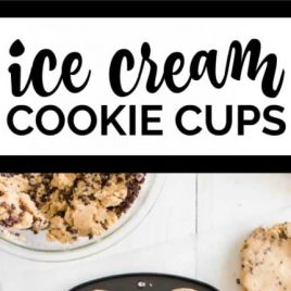 Ice Cream and Cookie Cups