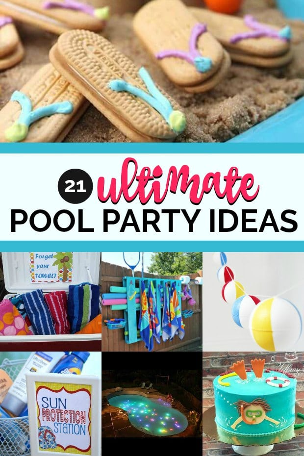 Diy Pool Party Decoration Ideas