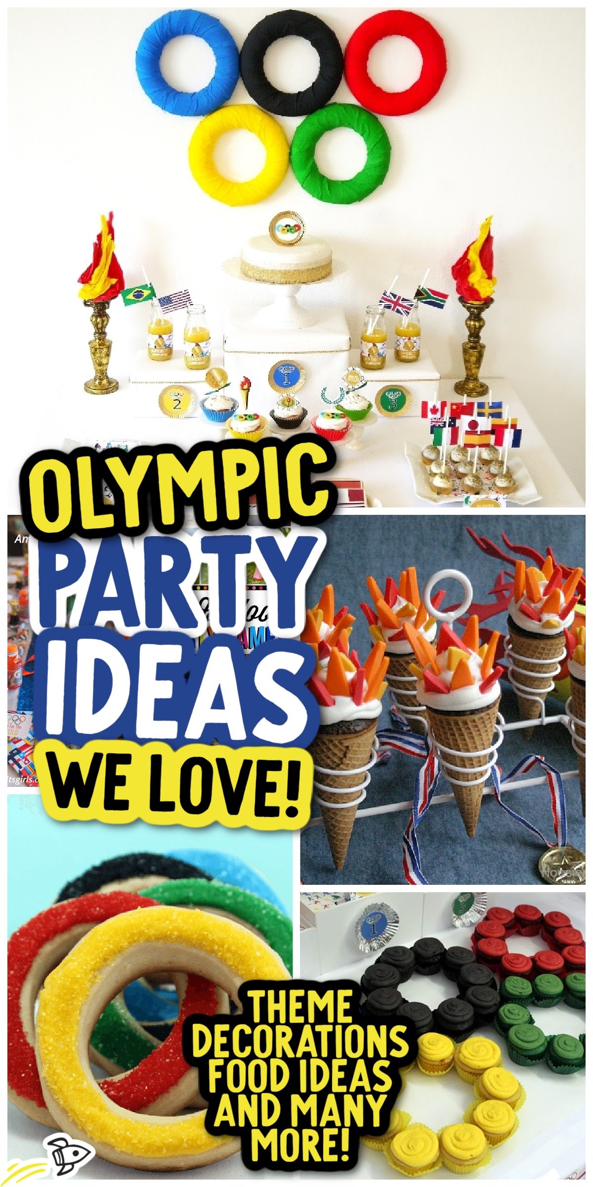 Olympic Party Ideas We Love - Spaceships and Laser Beams