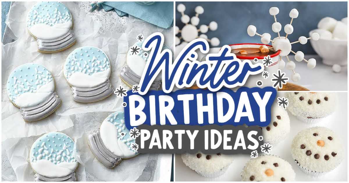 12 Must-See Winter Birthday Party Ideas