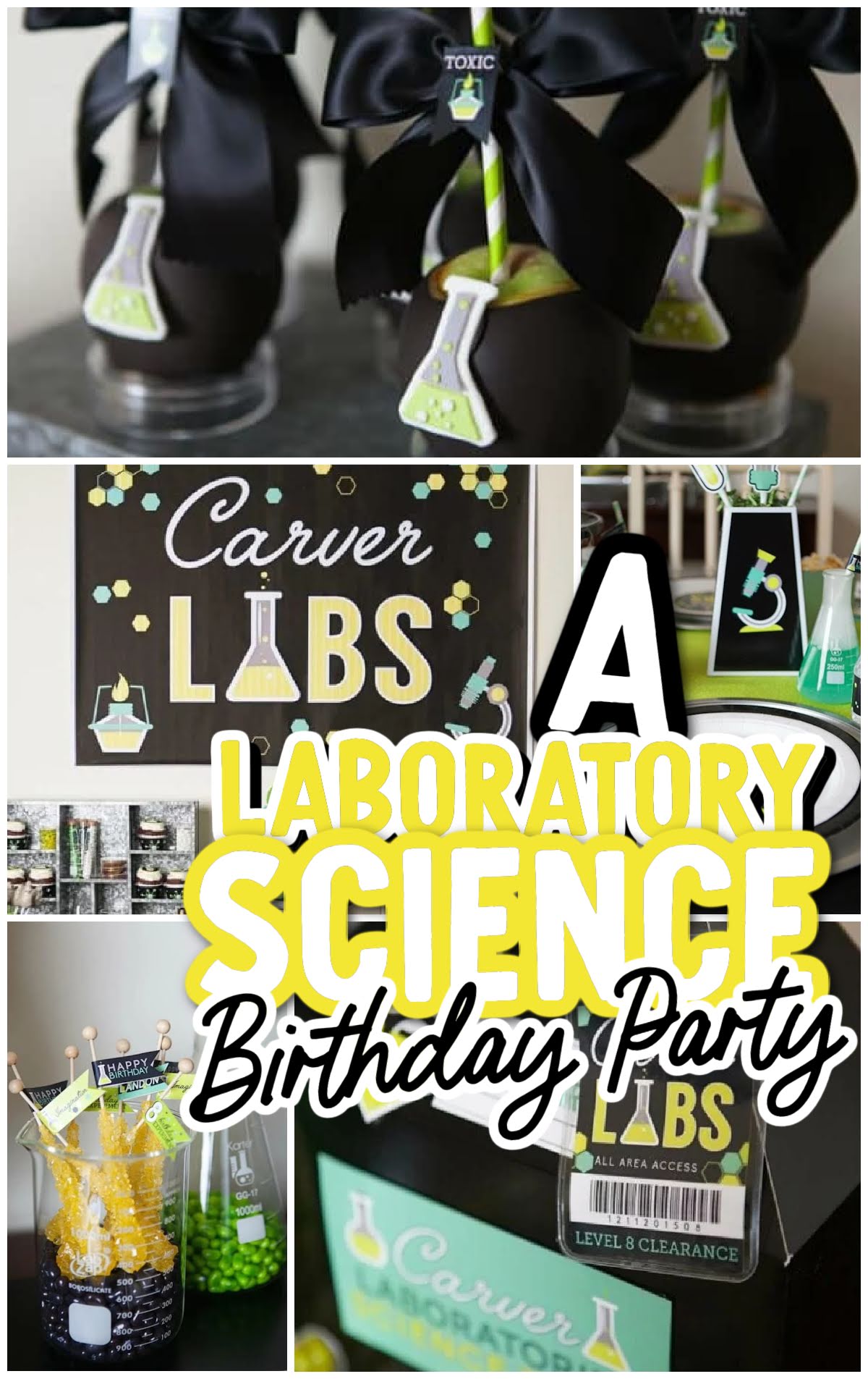 A Laboratory Science Birthday Party - Spaceships and Laser Beams