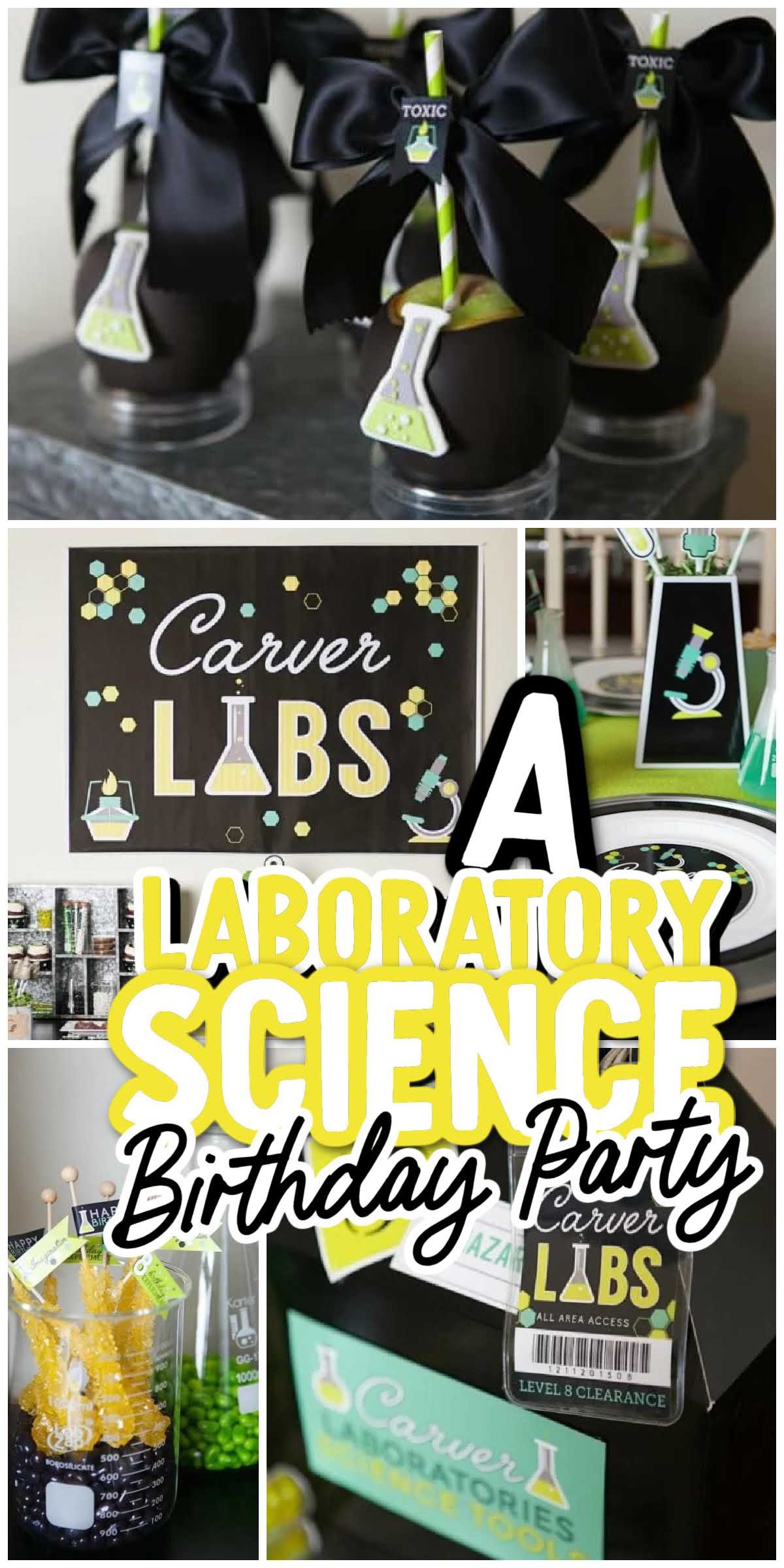 A Laboratory Science Birthday Party - Spaceships and Laser Beams