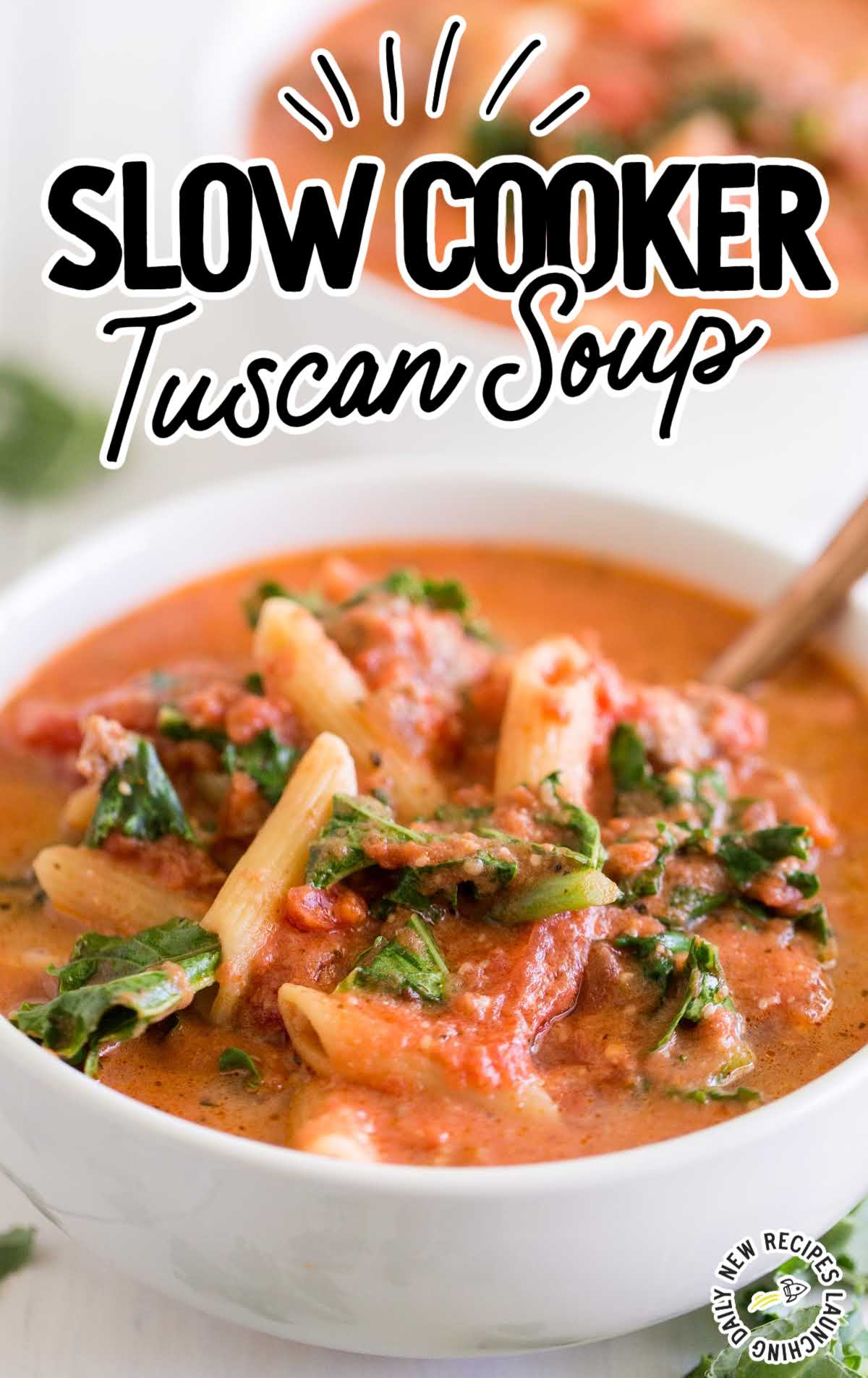 a bowl of Tuscan Soup