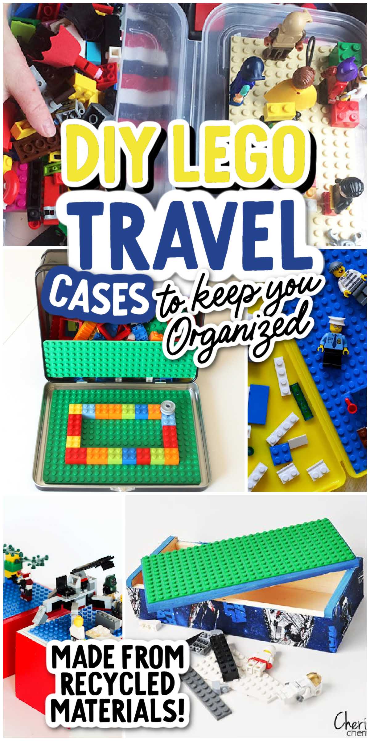 8 DIY LEGO Travel Cases To Keep You Organized - Spaceships and Laser Beams