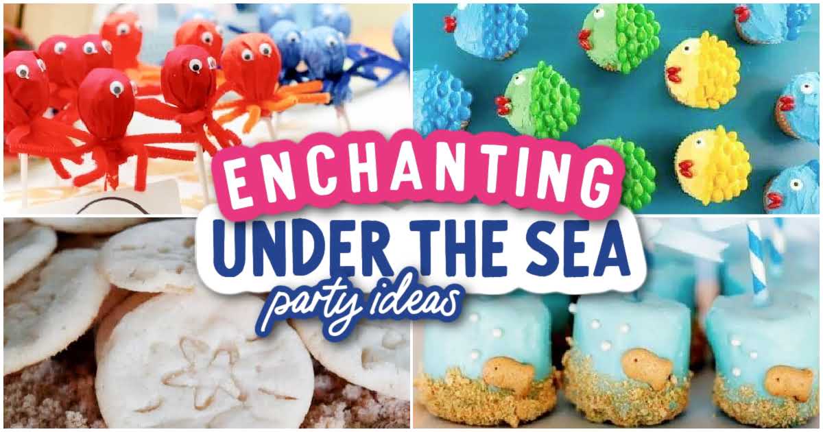 23 Enchanting Under The Sea Party Ideas - Spaceships and Laser Beams