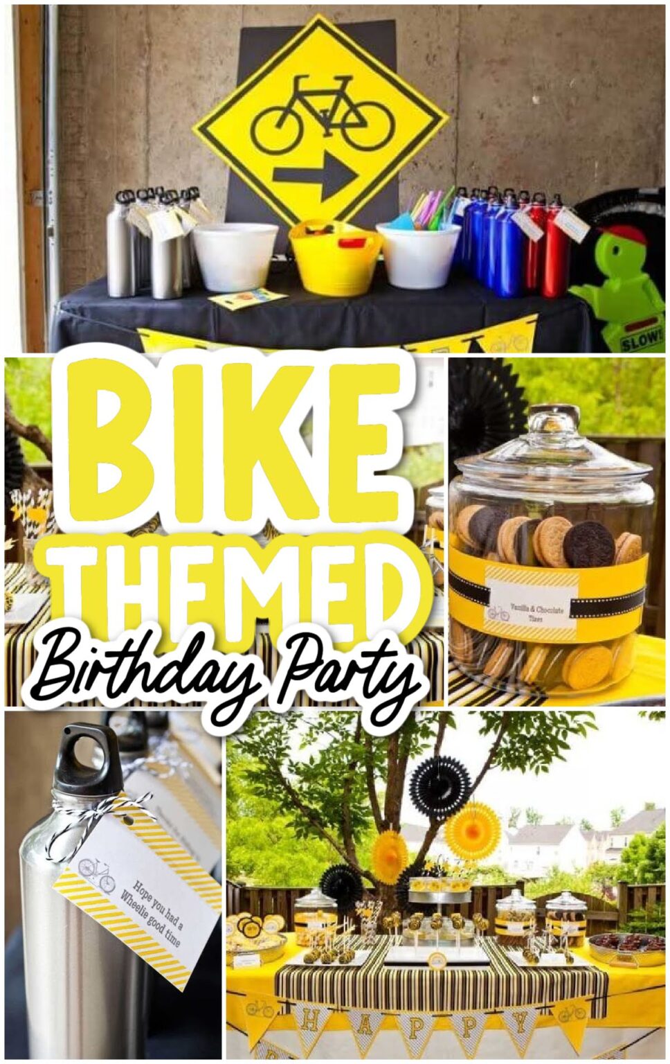 Bike-Themed Birthday Party - Spaceships and Laser Beams