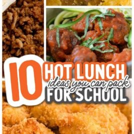 Hot Lunch Recipes