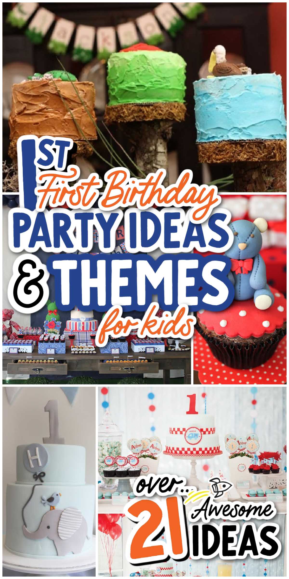 First Birthday Party Ideas & Themes For Kids - Spaceships and Laser Beams