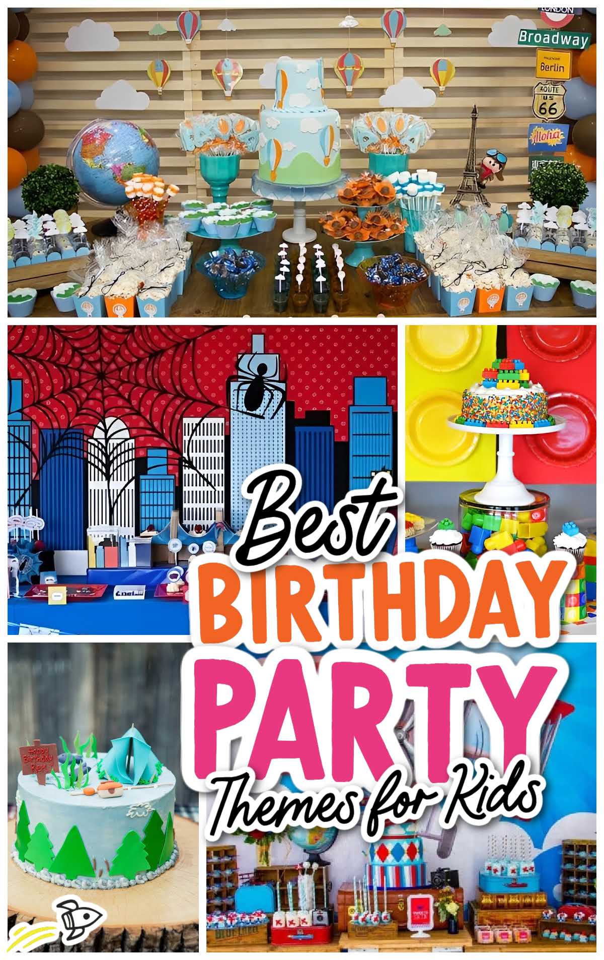 Best Birthday Party Themes For Kids - Spaceships And Laser Beams