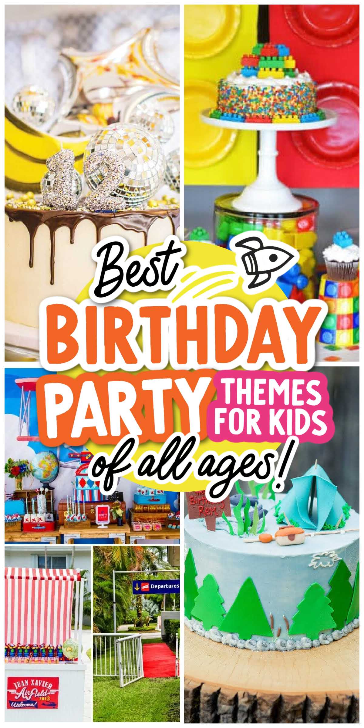 Best Birthday Party Themes For Kids - Spaceships and Laser Beams