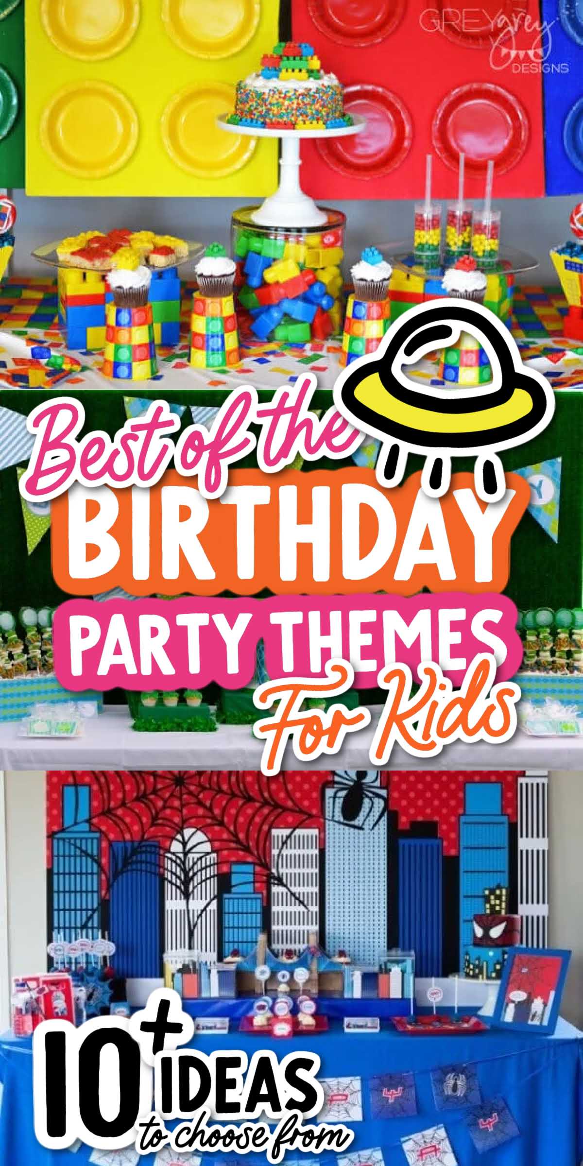 Best Birthday Party Themes For Kids - Spaceships and Laser Beams