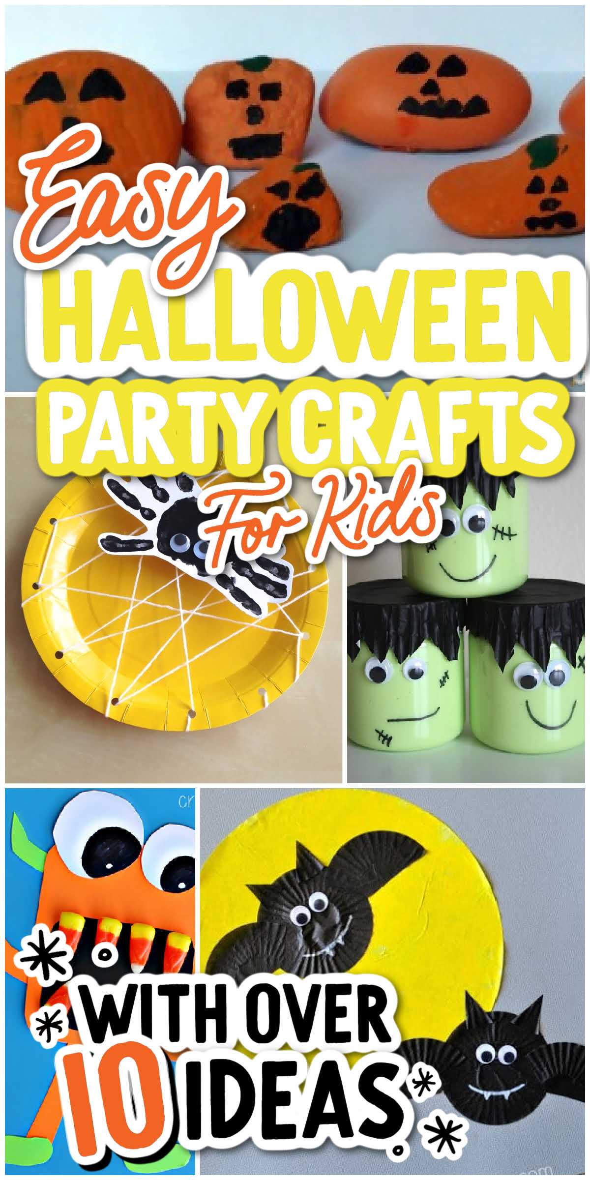 10 Easy Halloween Party Crafts For Kids - Spaceships and Laser Beams