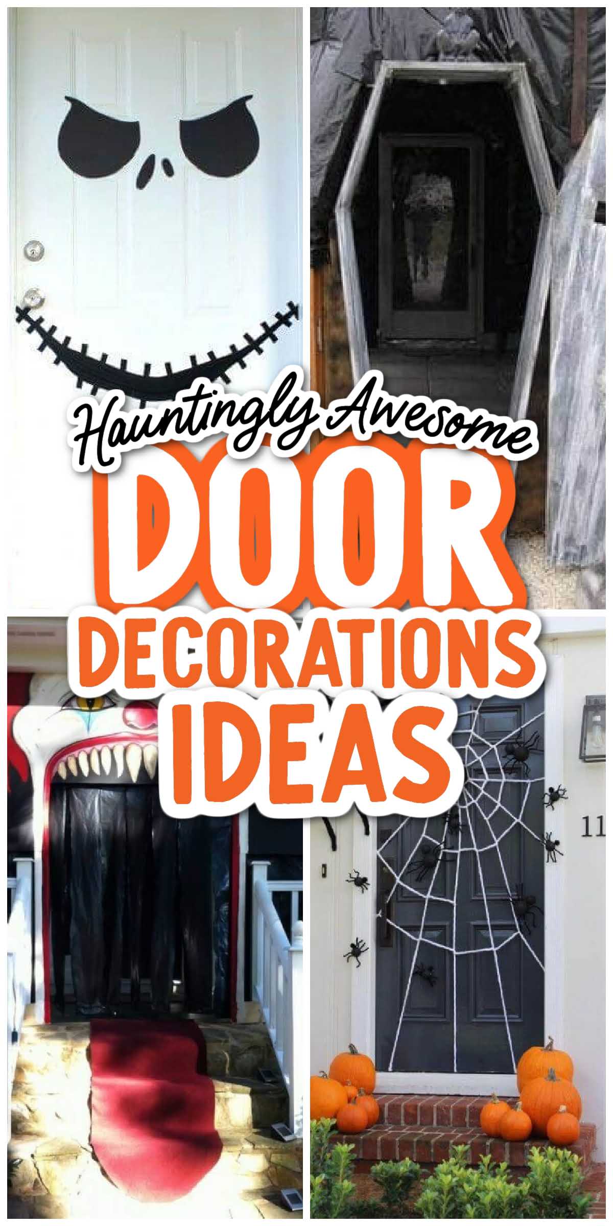 27 Decorative Halloween Door Ideas - Spaceships and Laser Beams