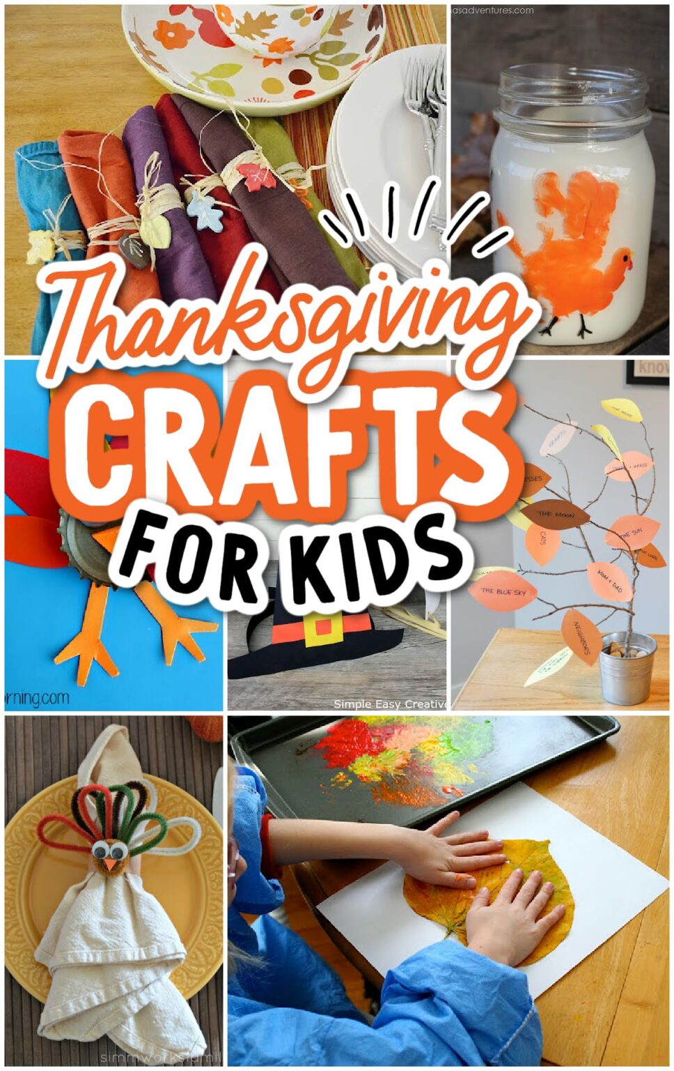 11 Thanksgiving Crafts For Kids - Spaceships and Laser Beams