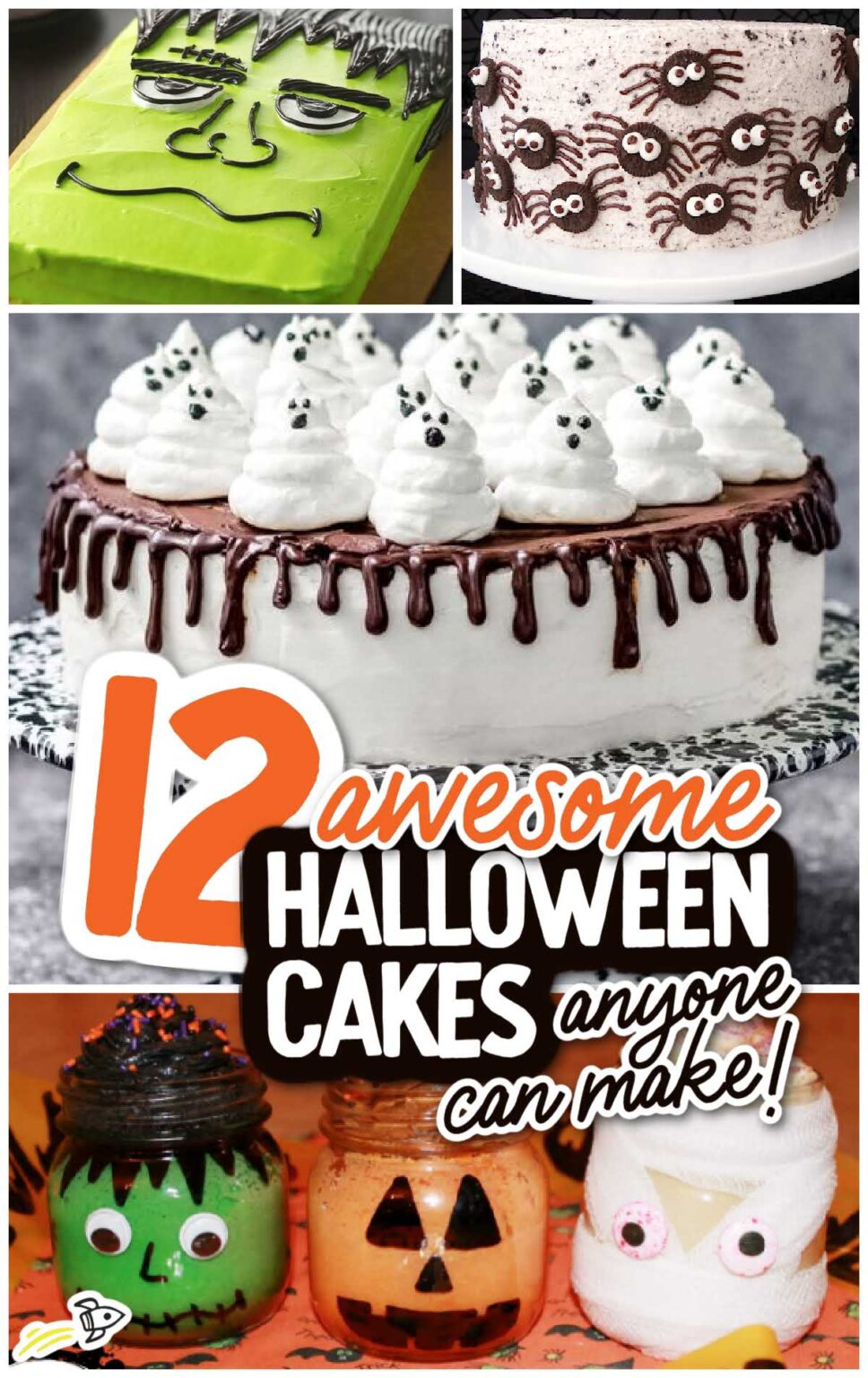 12 Awesome Halloween Cakes Anyone Can Make - Spaceships and Laser Beams