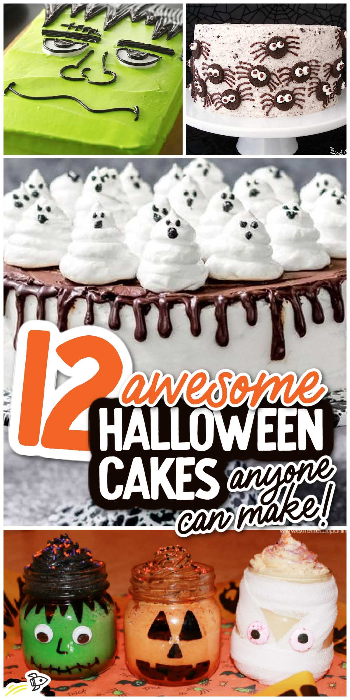 12 Awesome Halloween Cakes Anyone Can Make - Spaceships and Laser Beams