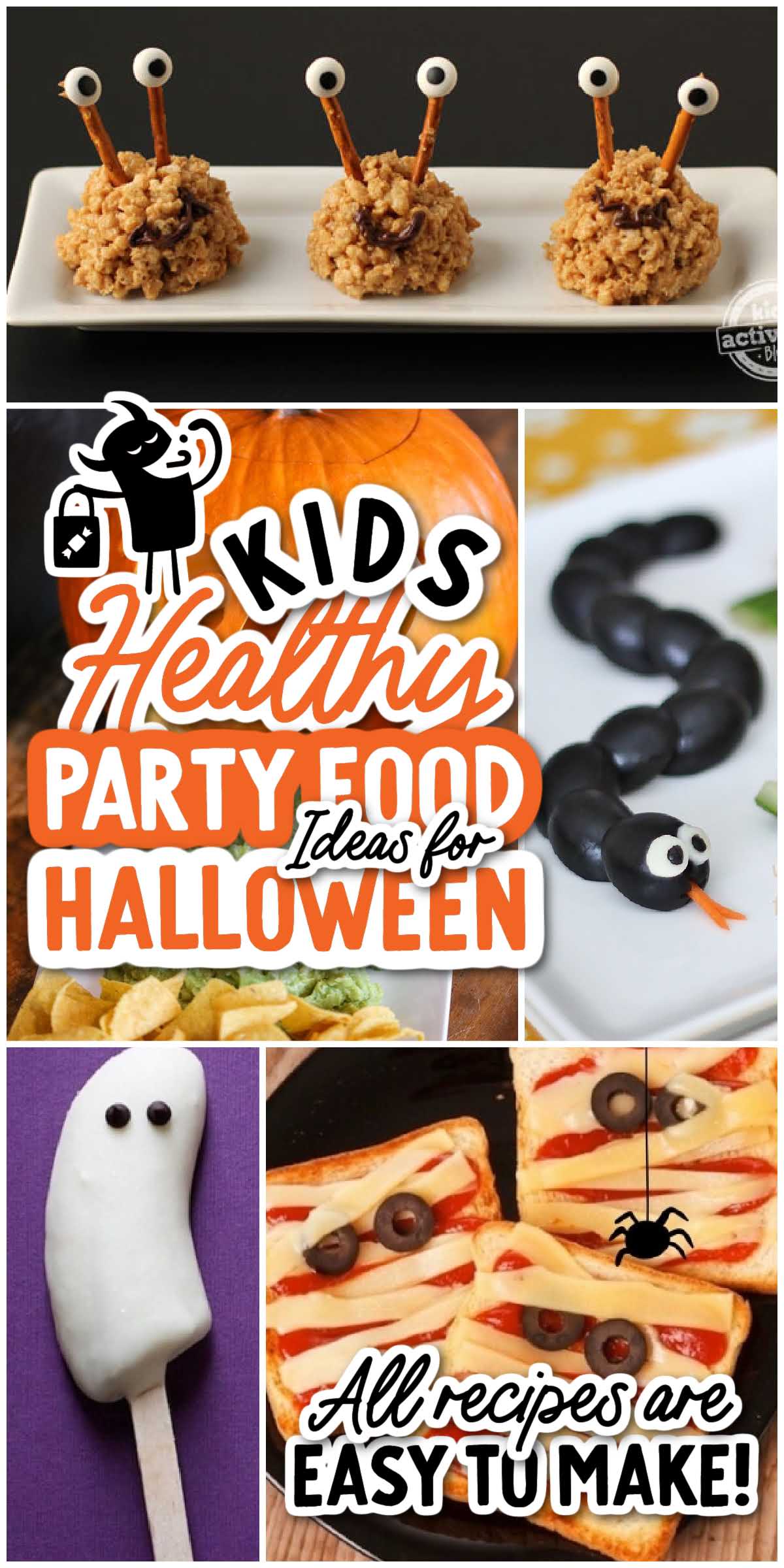 15 Kids Healthy Party Food Ideas For Halloween - Spaceships and Laser Beams
