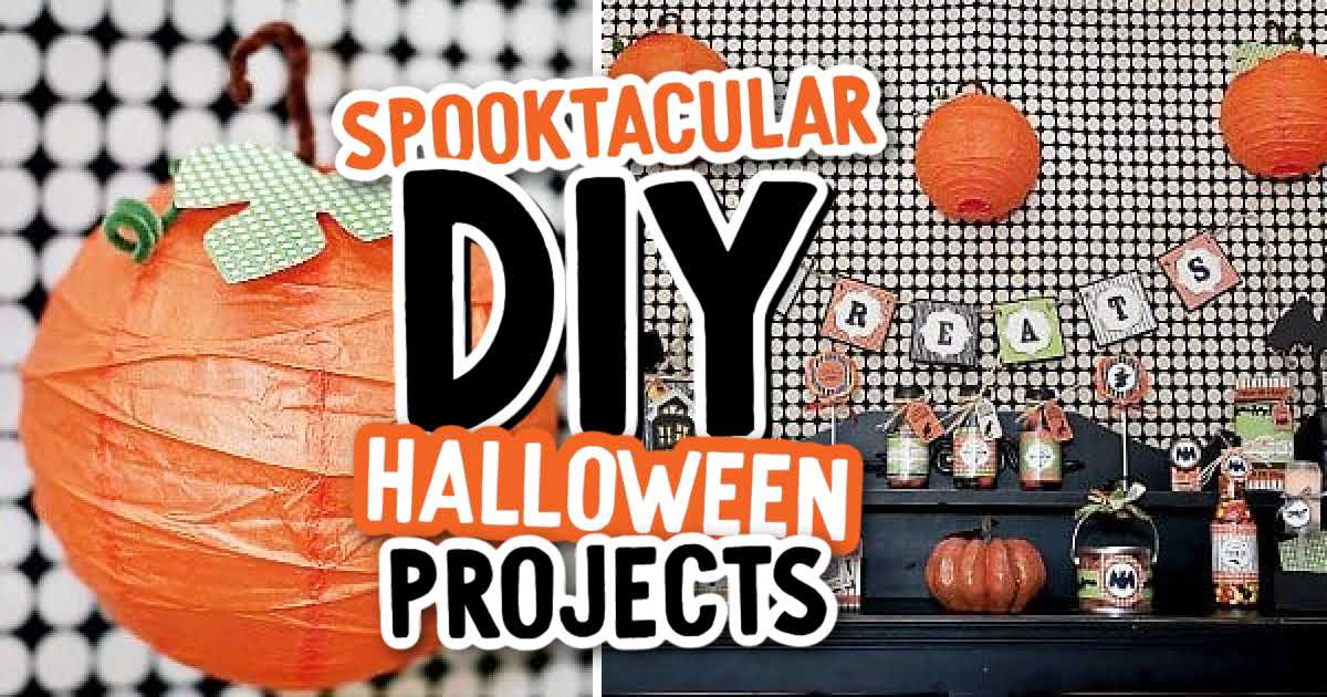The BEST Do it Yourself Halloween Decorations {Spooktacular Halloween DIYs,  Handmade Crafts and Projects!} – Dreaming in DIY