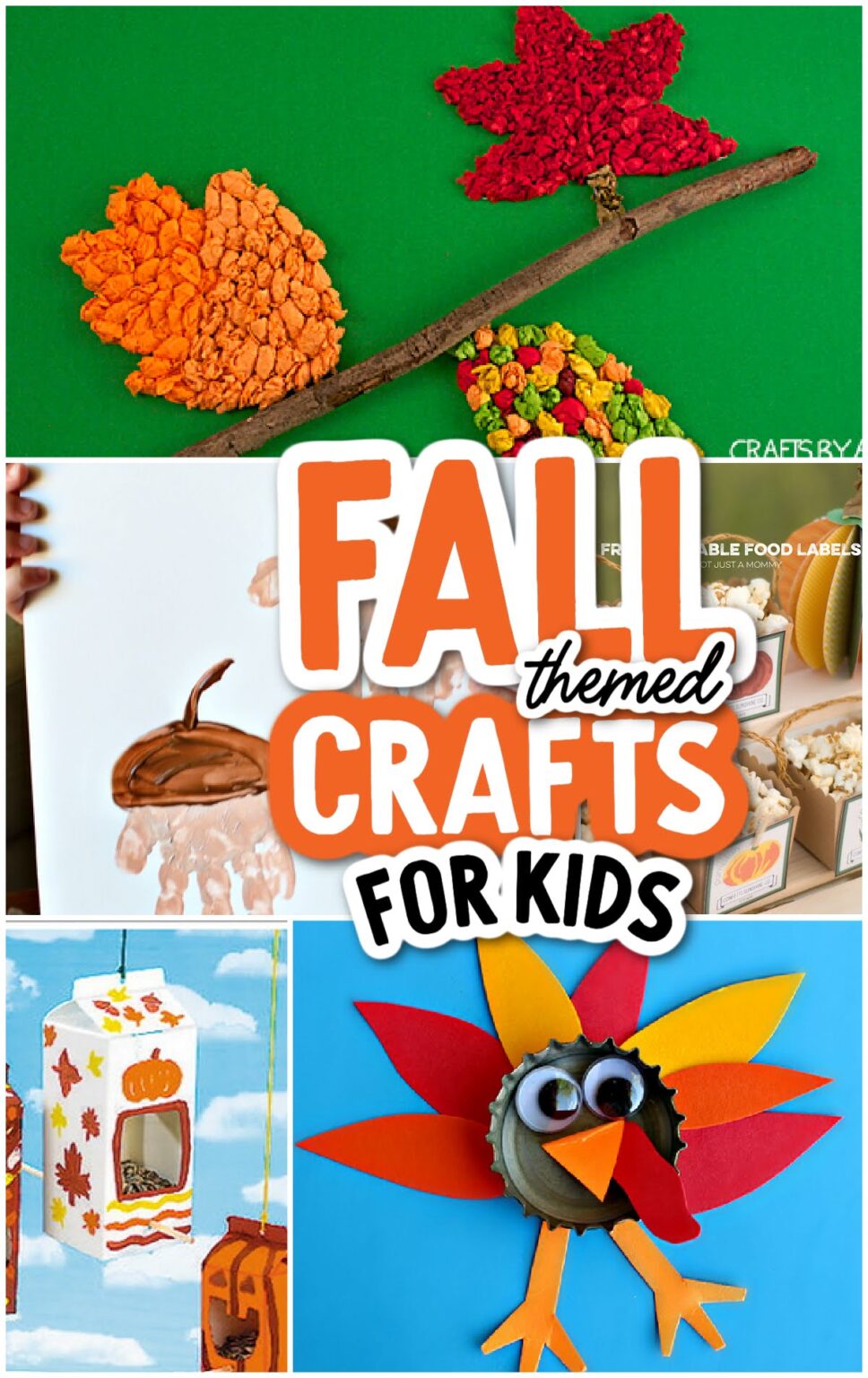 10 Fall Themed Crafts For Kids - Spaceships and Laser Beams