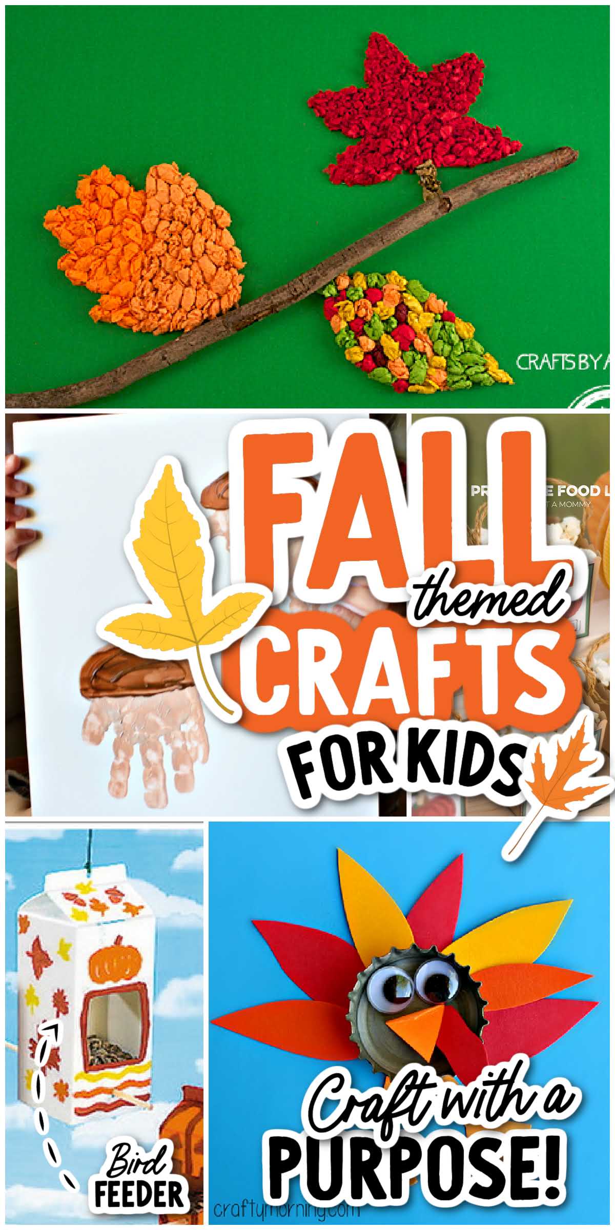 10 Fall Themed Crafts For Kids - Spaceships and Laser Beams