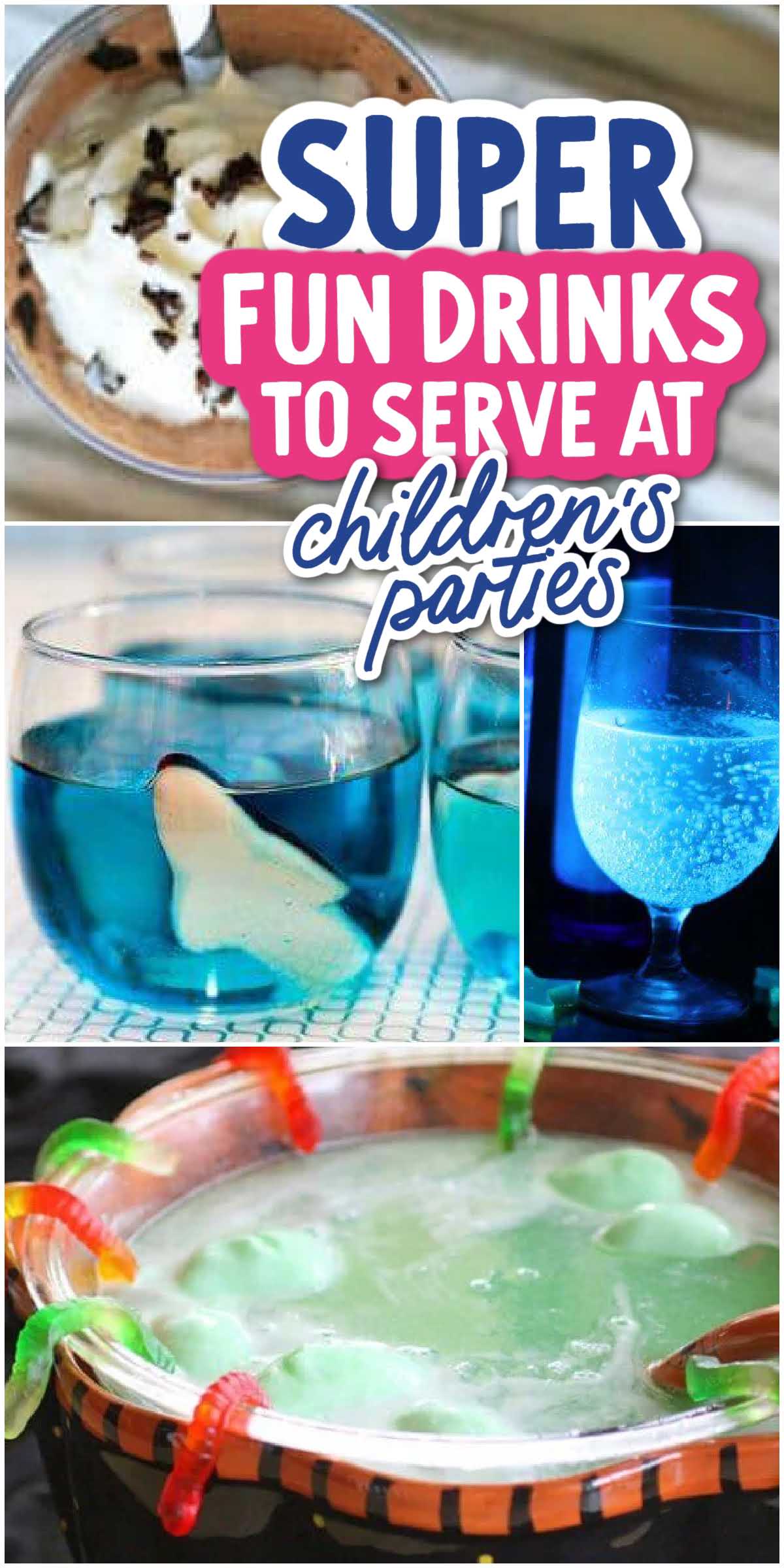 31 Fun Drinks To Serve At Children's Parties (Non-alcohol) - Spaceships ...