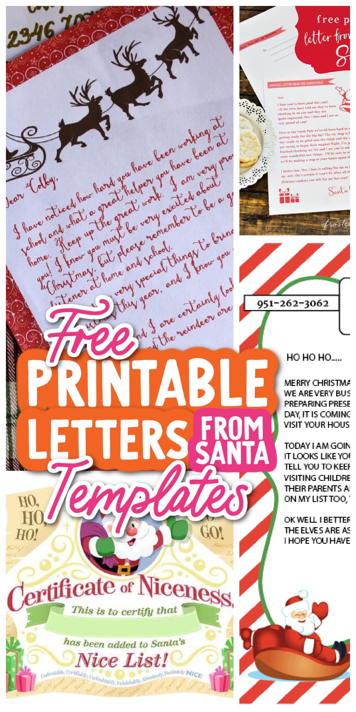 15 Free Printable Letters From Santa Templates - Spaceships and Laser Beams