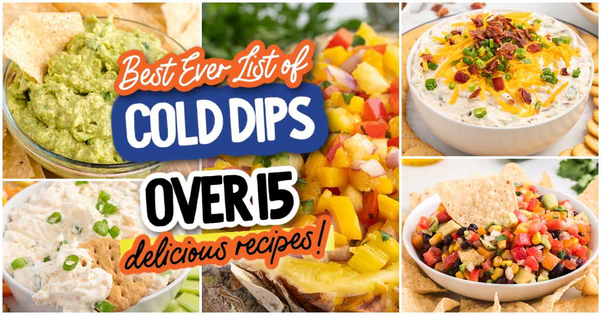 15+ Of The Best Cold Dip Recipes - Spaceships and Laser Beams