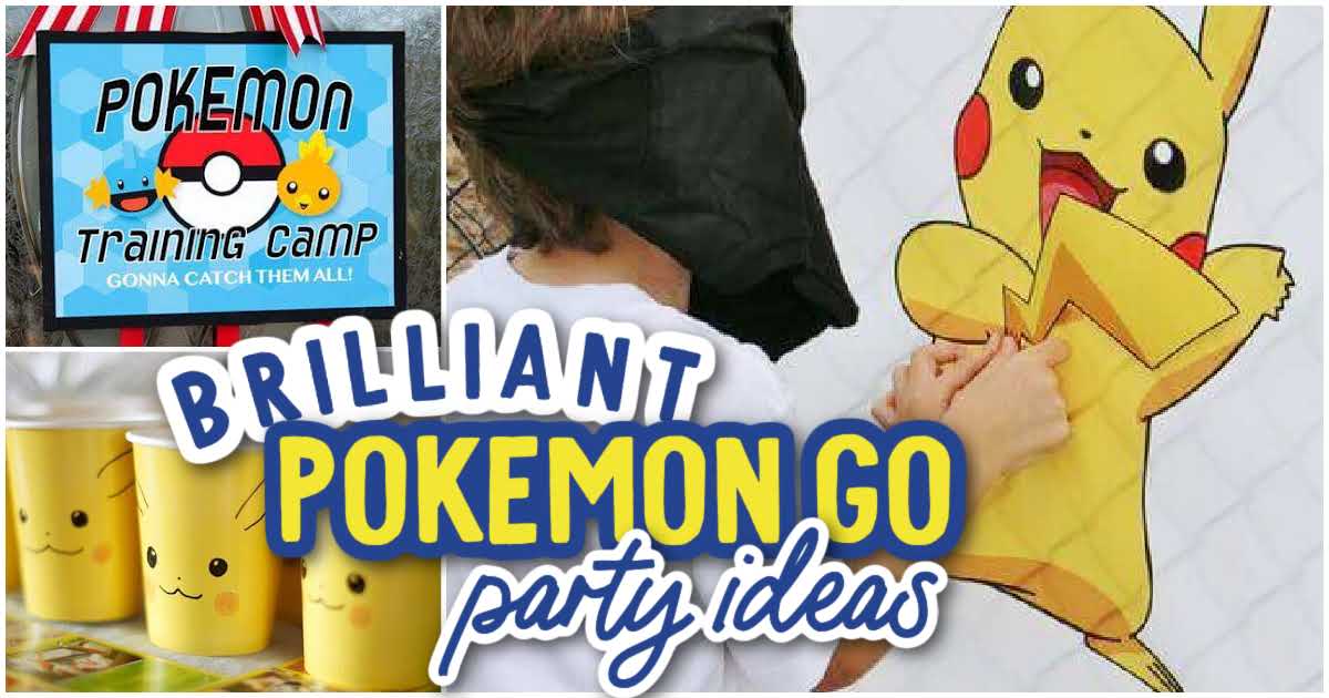 21 Top Pokémon Birthday Party Ideas - Spaceships and Laser Beams